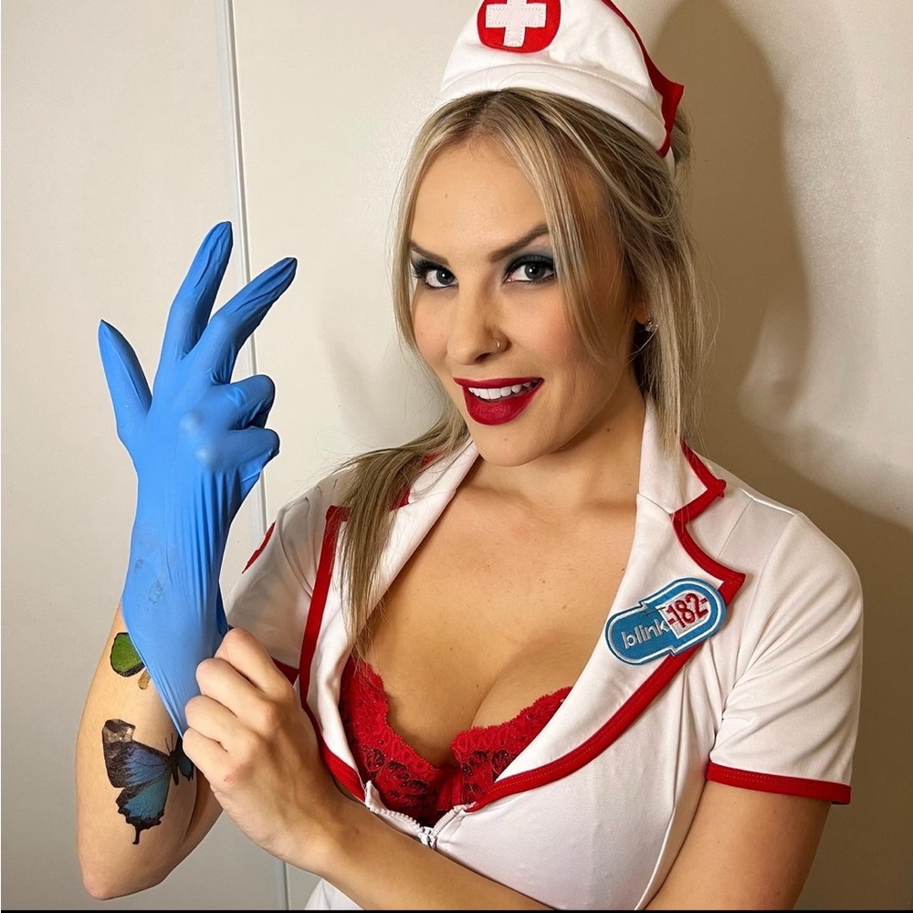 Blink 183 nurse Halloween costume